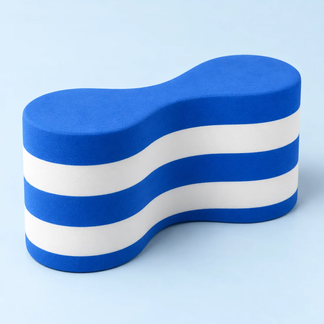 Contour pull buoy
